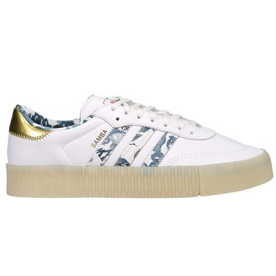 

Adidas Sambarose Platform Женские кроссовки Размер 7,5 м Повседневная обувь FW5345, Белый, adidas Sambarose Platform