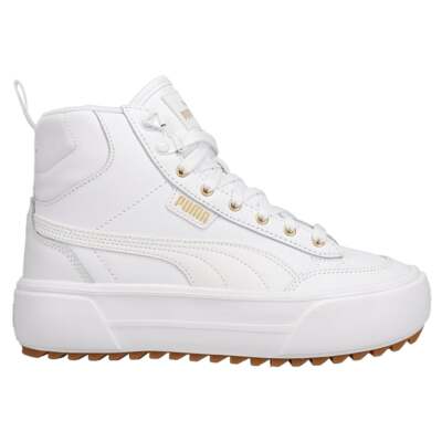 Женские белые кроссовки Puma Kaia Platform Mid, повседневная обувь 39025601