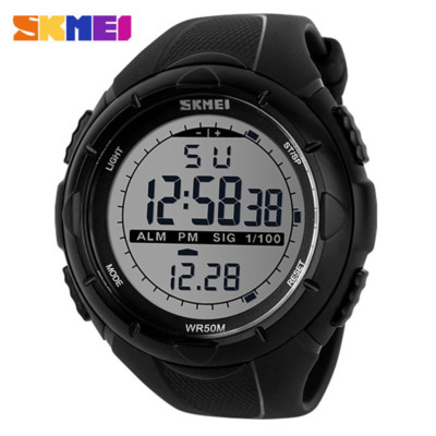 SKMEI Brand Men Sport Watch Big Face Fashion Boys Outdoor LED Digital Wristwatch