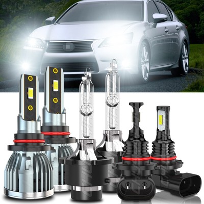 For Lexus ES350 2007-2012 LED HID faro alto y bajo + bombillas de luz antiniebla