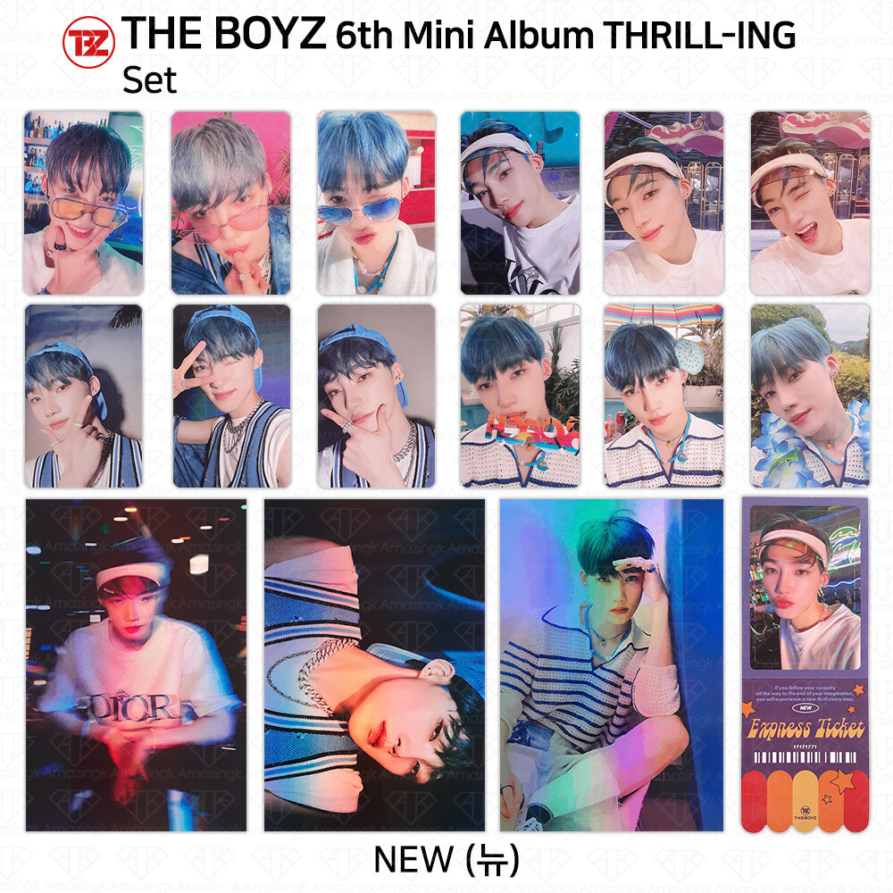 The Boyz 6th Mini Album Thrill-ing Official Photocard