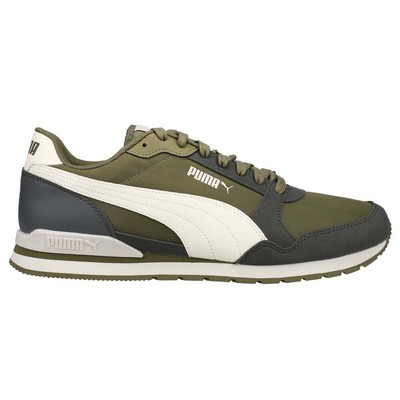 

Мужские кроссовки Puma St Runner V3 Nl Lace Up Размер 12 D Повседневная обувь 384857-05, Зеленый, Puma St Runner V3 Nl Lace Up