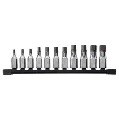 Milwaukee 48-22-9543  3/8'' Drive Hex Bit Socket Set - Metric - 11 PC
