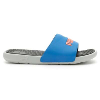 

Синие повседневные сандалии для мальчиков Puma Cool Cat Glxy2 Slide Youth Boys 38948801, Синий, Puma Cool Cat Glxy2 Slide Youth