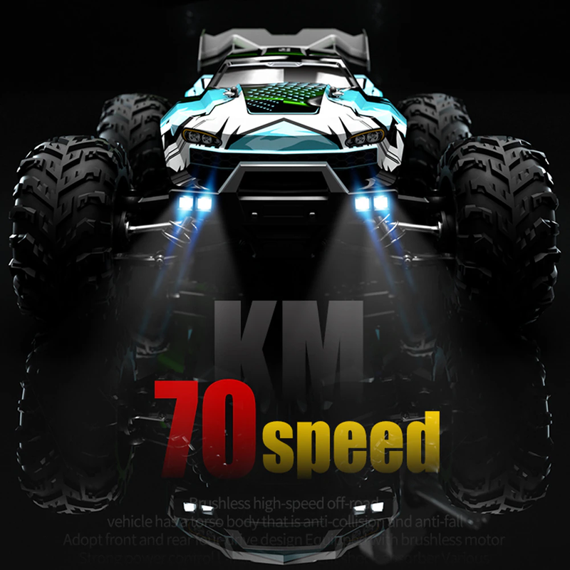 With Led Lights 2.4g Radio High Speed Brushless Motor