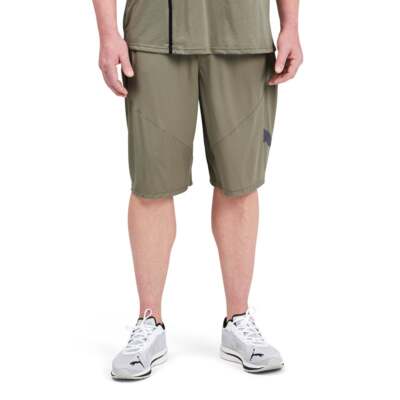 

Мужские тренировочные шорты Puma Cat Big Tall Green Casual Athletic 586255-73, Зеленый, Puma Cat Training Shorts Big Tall