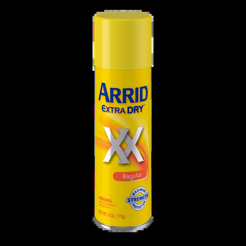 XX Extra Dry Aerosol Antiperspirant Deodorant, Regular,6 Oz.
