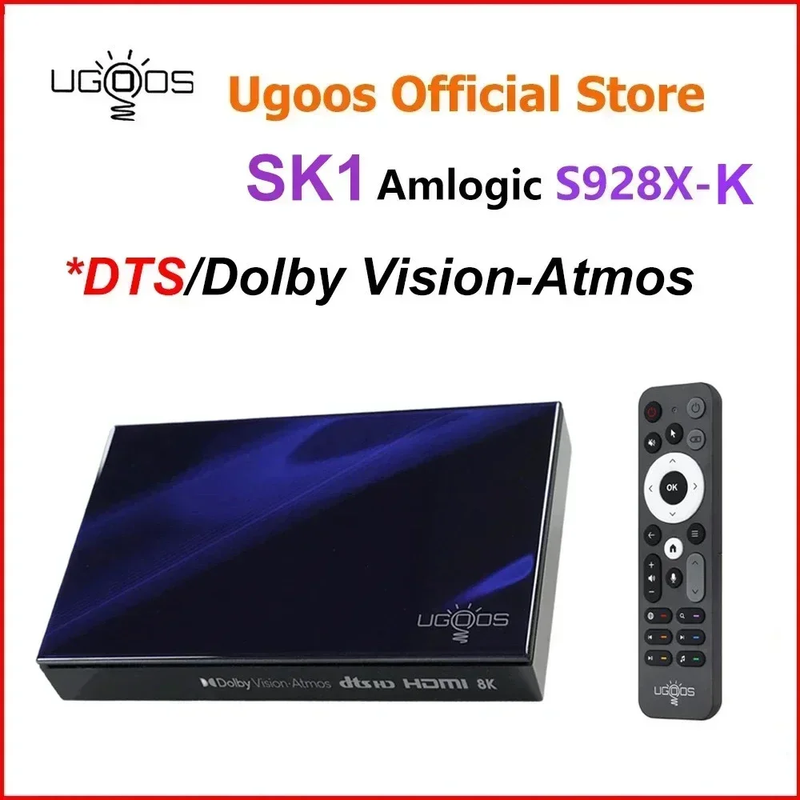 SK1 Smart TV Box Android 11 Amlogic S928X-K 8GB 128GB Wifi 6 BT5.2 1000M Set Top