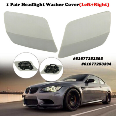 For BMW E92 E93 LCI 2010-13 Headlight Washer Jet Spray Cover Cap Left Right Side