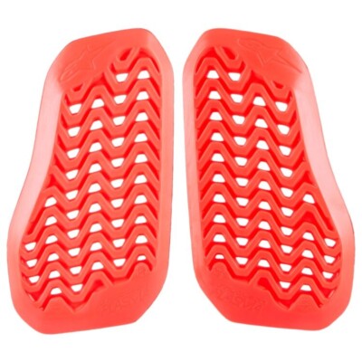 Alpinestars Nucleon Plasma Mens Red Divided Motorcycle Chest Protector Insert