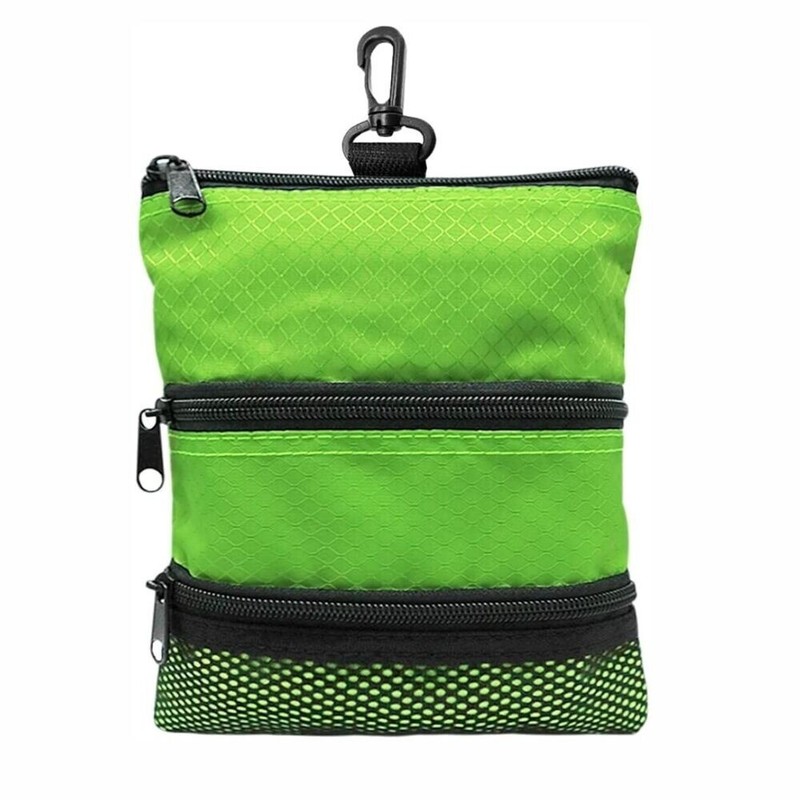 Golf Tee Holder Pouch Portable Golf Ball Collector Portable Golf Ball Waist Bag