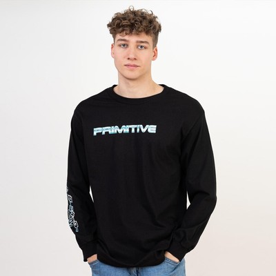 

Мужская футболка Primitive x Terminator LS Lifestyle черный, Primitive x Terminator LS Lifestyle T-Shirt