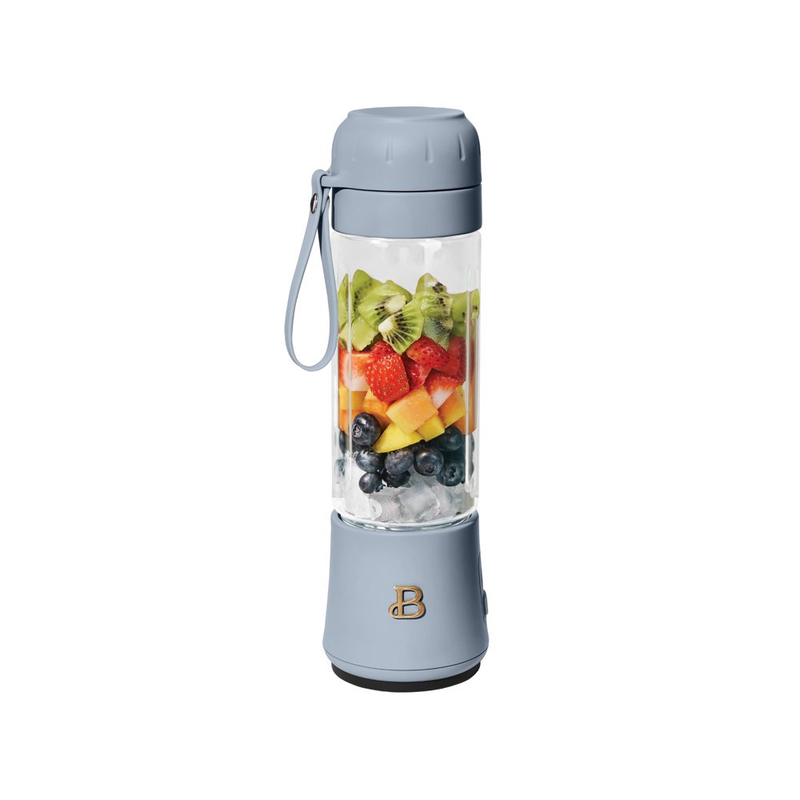 Beautiful Portable Blender, Cornflower Blue by Drew Barrymore, 70-Watt, 18.5 Oz