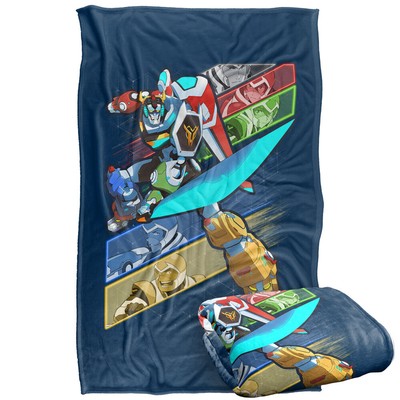 Voltron Crisscross Silky Touch Super Soft Throw Blanket