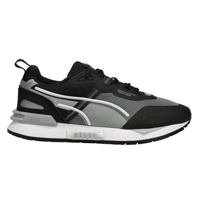 

Puma Mirage Tech Metallic L Lace Up Мужские черные, серые кроссовки Повседневная обувь 3820, Black;grey, Puma Mirage Tech Metallic L Lace Up