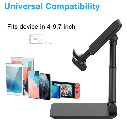 Adjustable Cell Phone Tablet Desktop Stand Desk Holder Mount Cradle iphone ipad