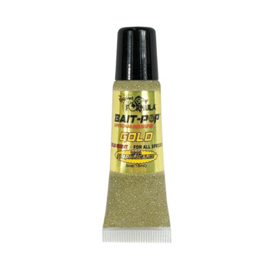 Bait Pop Gold - LIVE SONAR INTENSIFIER Scented Sparklscales .5oz Tube