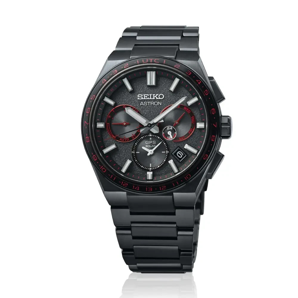 Pre-owned Seiko Thailand Astron Gps Solar 5x Dual-time 2023 Limited Edition Watch Ssh137j