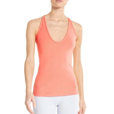 

Puma 52147428 Womens Exhale Rib Scoop Neck Athletic Tank Training Casual -, Розовый