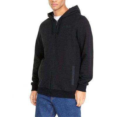

Мужская черная повседневная верхняя одежда Puma Modern Basics FullZip Tr 847411-01, Черный