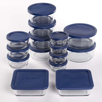 Glass Food Storage Containers with Lids, 30 Piece Set US