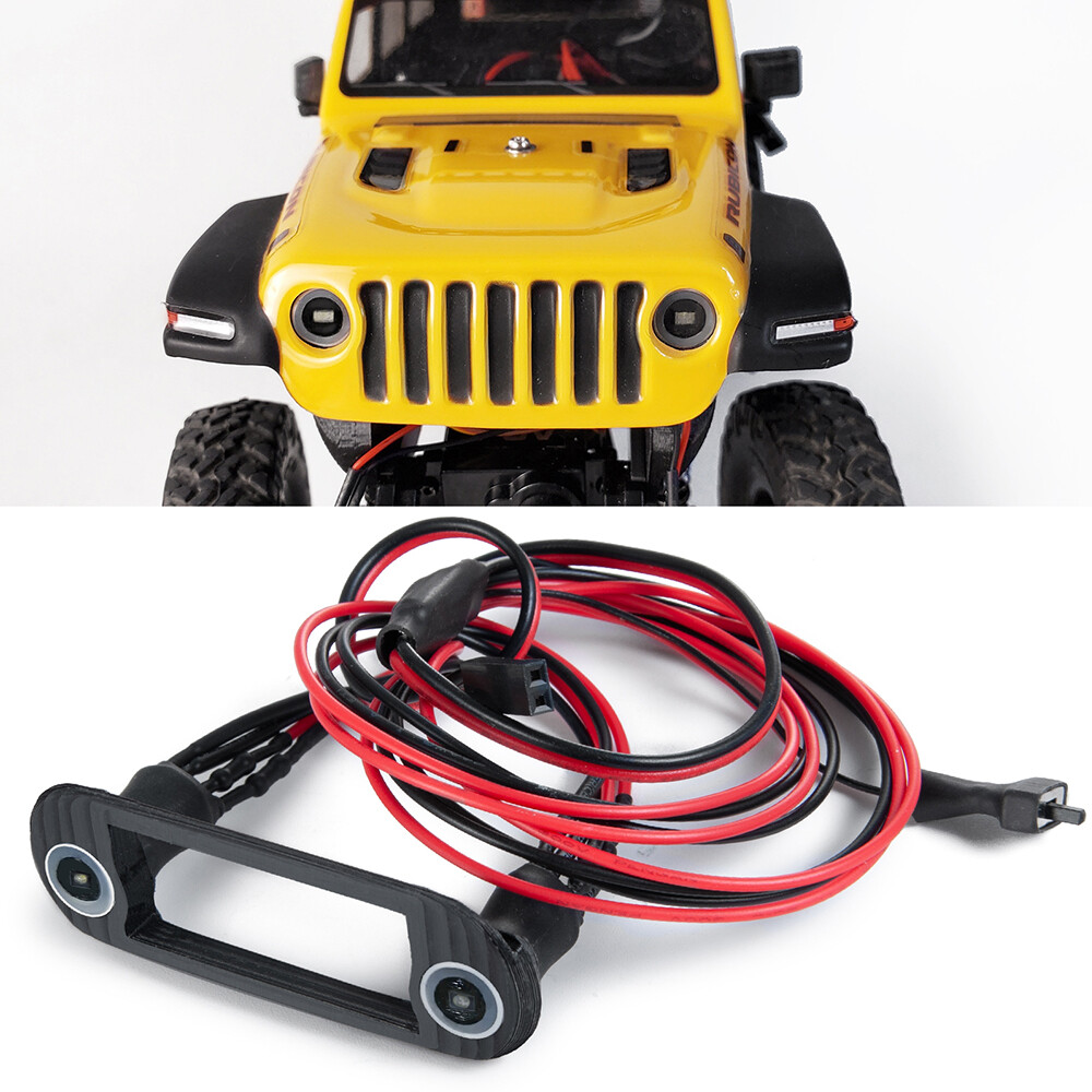 Front Headlight LED Lights Parts for 1/24 RC Axial SCX24 AXI00005