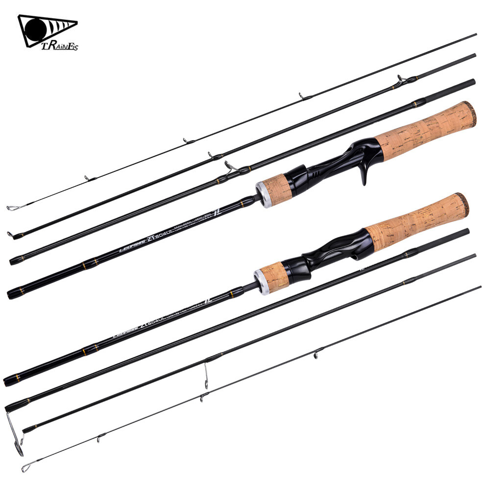 ZT Ultralight Spinning Rod 6' Travel Fishing Rod Fast 2-6 lb