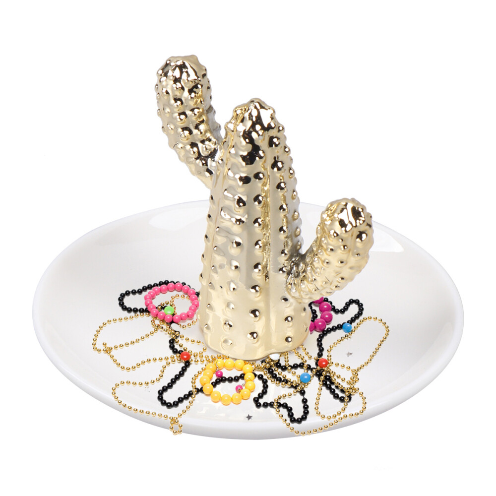 1pc Creative Jewelry Storage Plate Tray Storage Organizer ...
