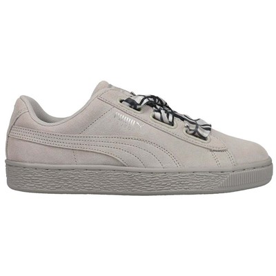 

Женские фиолетовые кроссовки Puma Suede Heart Plaid Повседневная обувь 367052-02, Фиолетовый, Puma Suede Heart Plaid