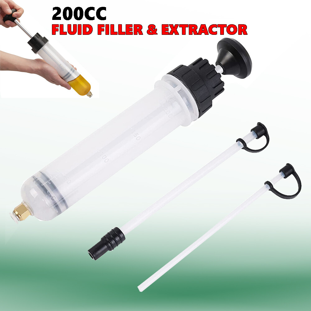 Suction Filler Fluid Transfer Hand Syringe Gun Pump Extracto