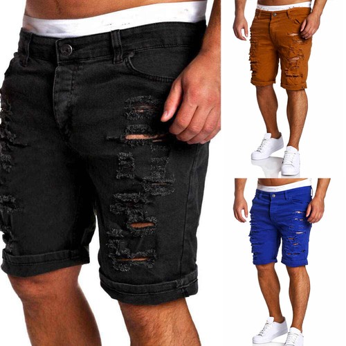 ripped skinny shorts