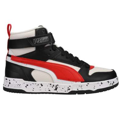 

Puma Rbd Game Varsity Patch Lace Up Молодежные мальчики Черные кроссовки Повседневная обувь 3913, Черный, Puma Rbd Game Varsity Patch Lace Up Youth