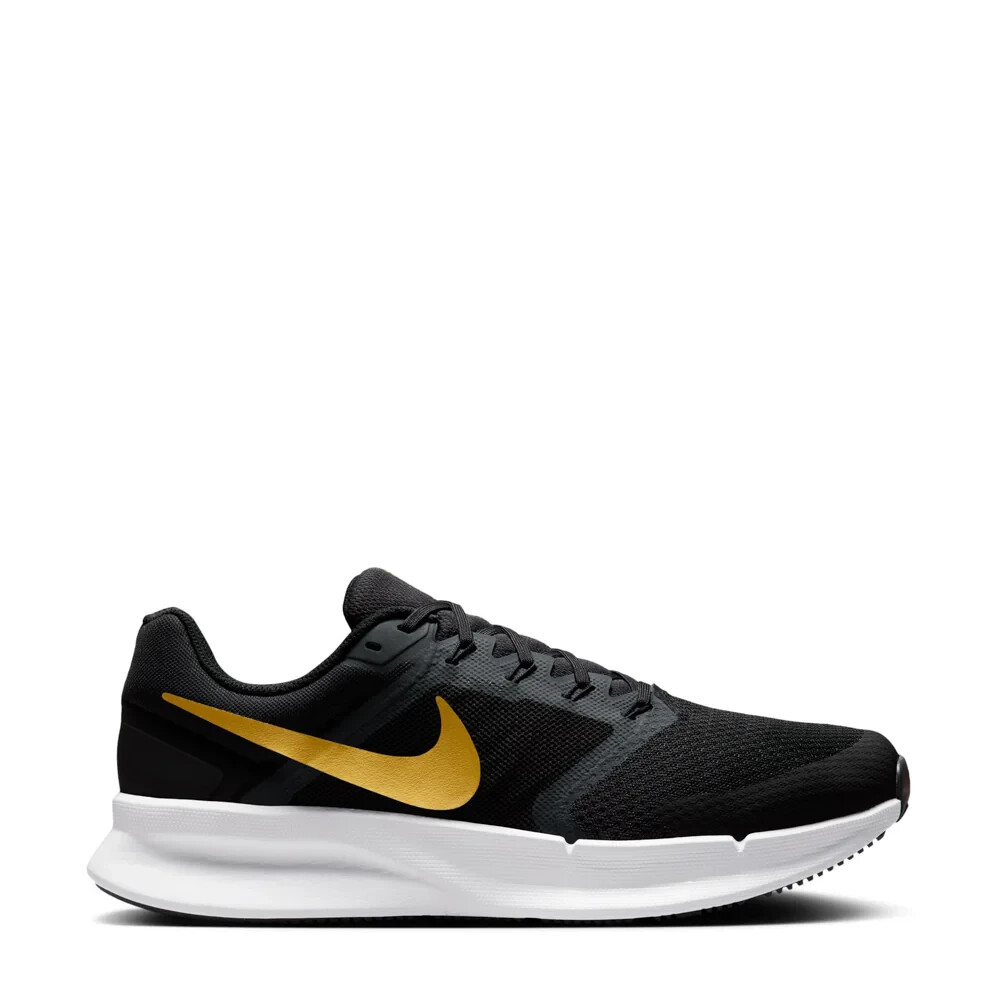 Мужские КРОССОВКИ NIKE RUN SWIFT 3 DR2695-010 Черный/Золотой металлик/антрацит/Белый