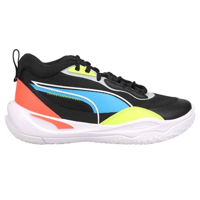 

Puma Playmaker Pro Basketball Youth Boys Черные кроссовки Спортивная обувь 37757304, Черный, Puma Playmaker Pro Basketball Youth