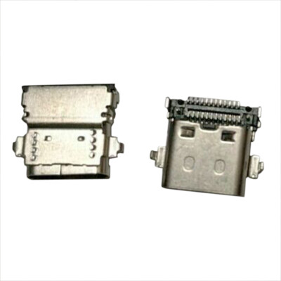 2PCS For Lenovo ThinkPad X1 Carbon 6th Gen DC Power Jack USB Type-C Charger Port