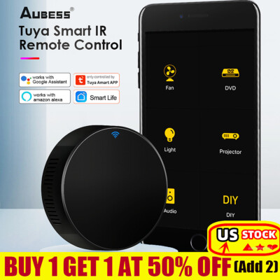 Tuya APP Universal WiFi IR Voice Remote Control Smart Life Alexa Google Home USA