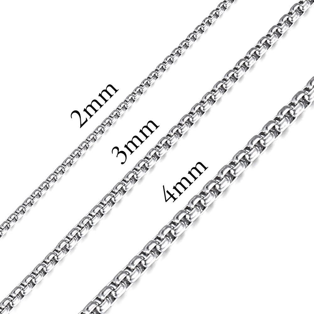 ネックレス・チョーカー BASSCLEF Men's Necklace Surgical Steel Chain Men's Chain Necklace Stainless Steel_CLEF HIP CHAIN NEC