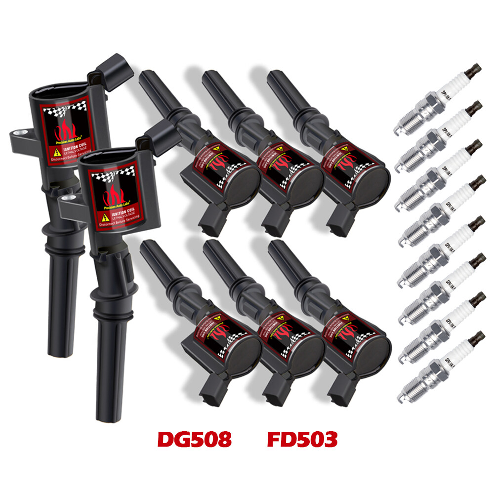 コダック Set of 8 Ignition Coil & Motorcraft Platinum Spark Plug for
