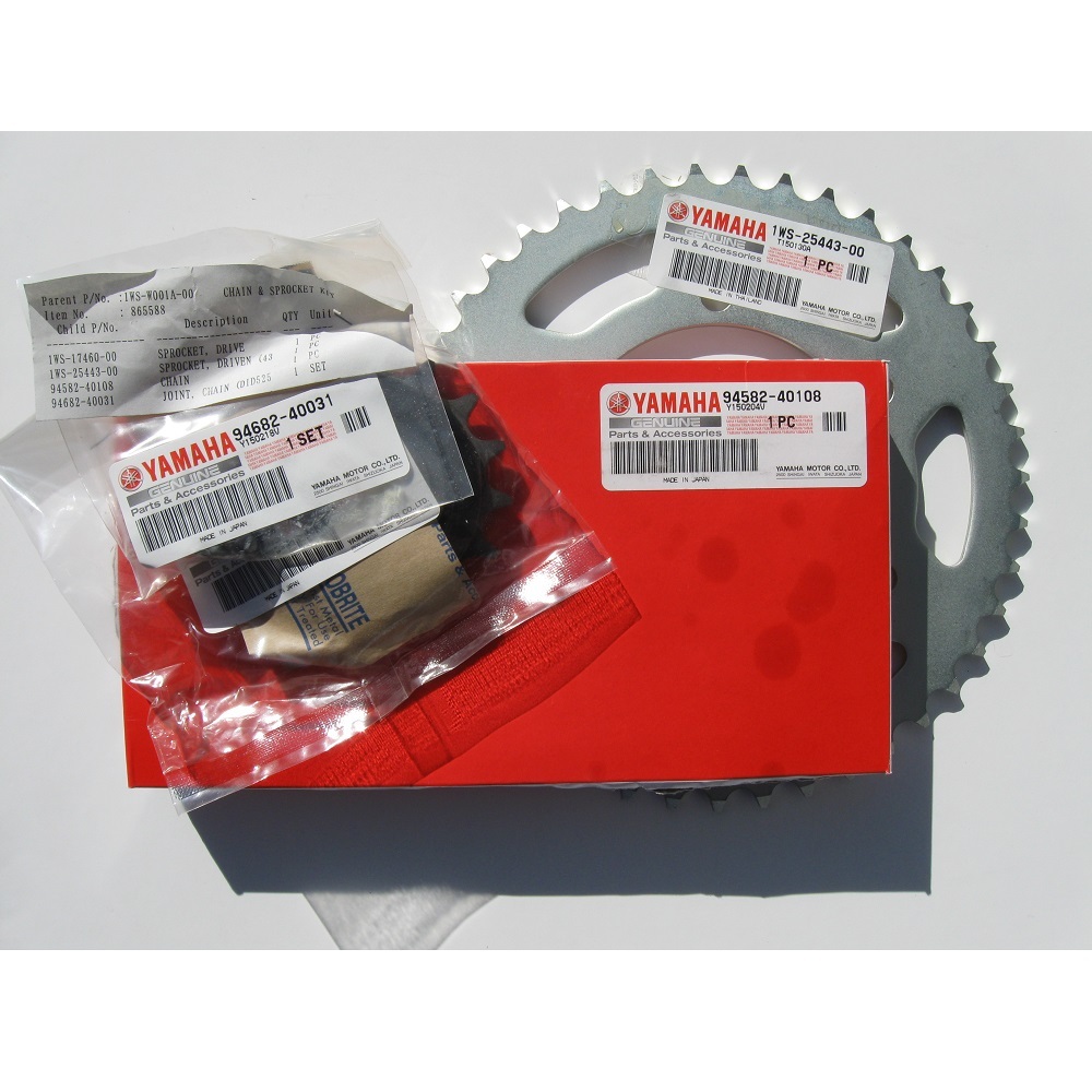 Genuine Yamaha MT 07 Chain and Sprocket Kit *NOT 700 Tracer* eBay