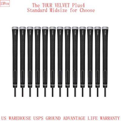 13Pcs Golf Grip The TOUR VELVET Plus4 Grip Golf Club Grip Tension Reduce Grip