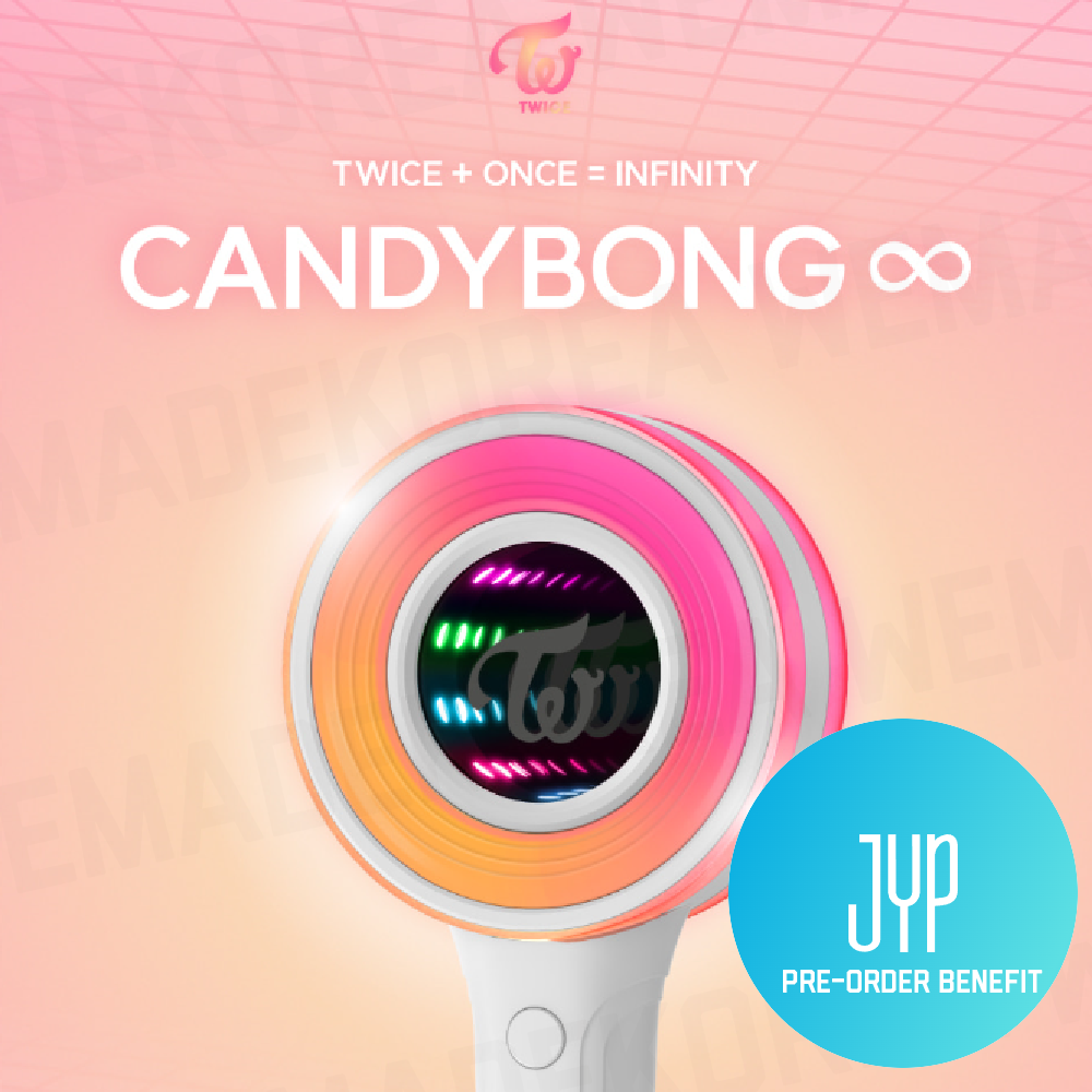 TWICE - [CANDYBONG ∞] (Official Light Stick) –