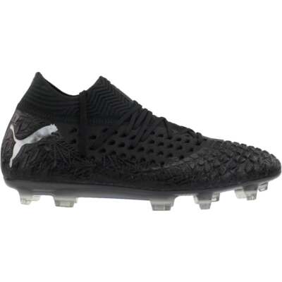 

Футбольные бутсы Puma 105579-02 Mens Future 4.1 Netfit Firm Ground с шипами, твердые, Черный, Puma Future 4.1 Netfit Firm Ground