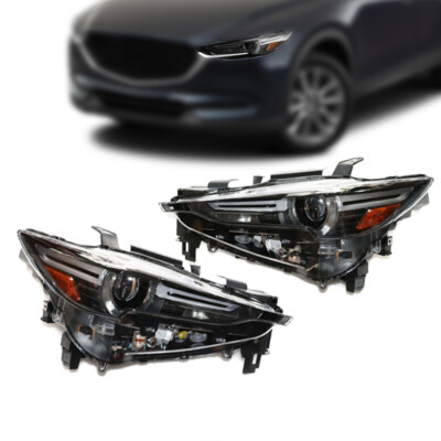 For 2017-2021 Mazda CX5 CX-5 Headlamps Headlights Full LED With AFS LH+RH Side