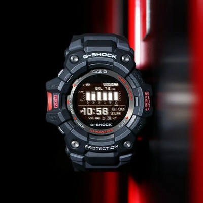 Pre-owned Casio G-shock G-squad Gbd-100-1jf Mens Watch Black Japan Import