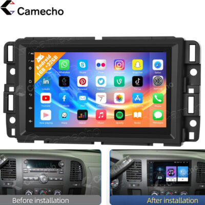 Android 13 For GMC Yukon Chevy Silverado Sierra Car GPS Radio Stereo Bluetooth