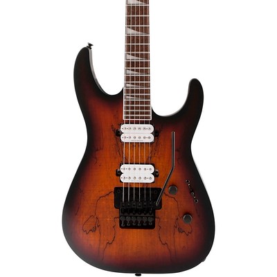 Jackson X Series Soloist SLX Spalted Maple Electric Guitar Tobacco Burst