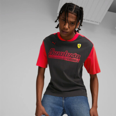 

Мужская футболка Puma Scuderia Ferrari Statement Lifestyle черный, Puma Scuderia Ferrari Statement Lifestyle T-Shirt