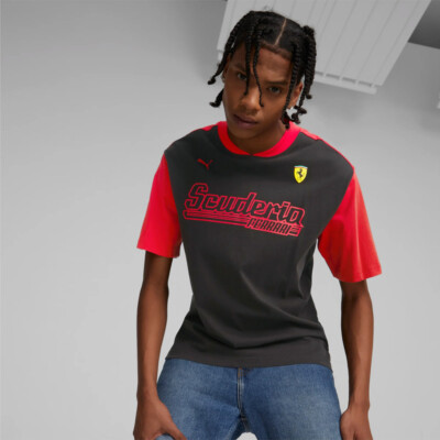 Мужская футболка Puma Scuderia Ferrari Statement Lifestyle черный