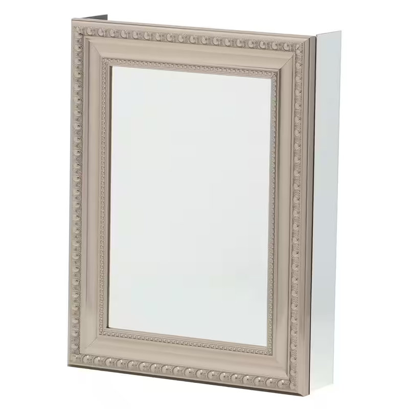 Bathroom Medicine Cabinet 20X26 In Framed Recessed/Surface M