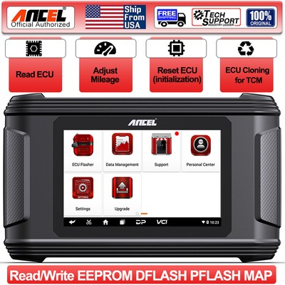 ANCEL EC500 Car TCM ECU Cloning Reset Initialization Tool IMMO Reading VIA OBD
